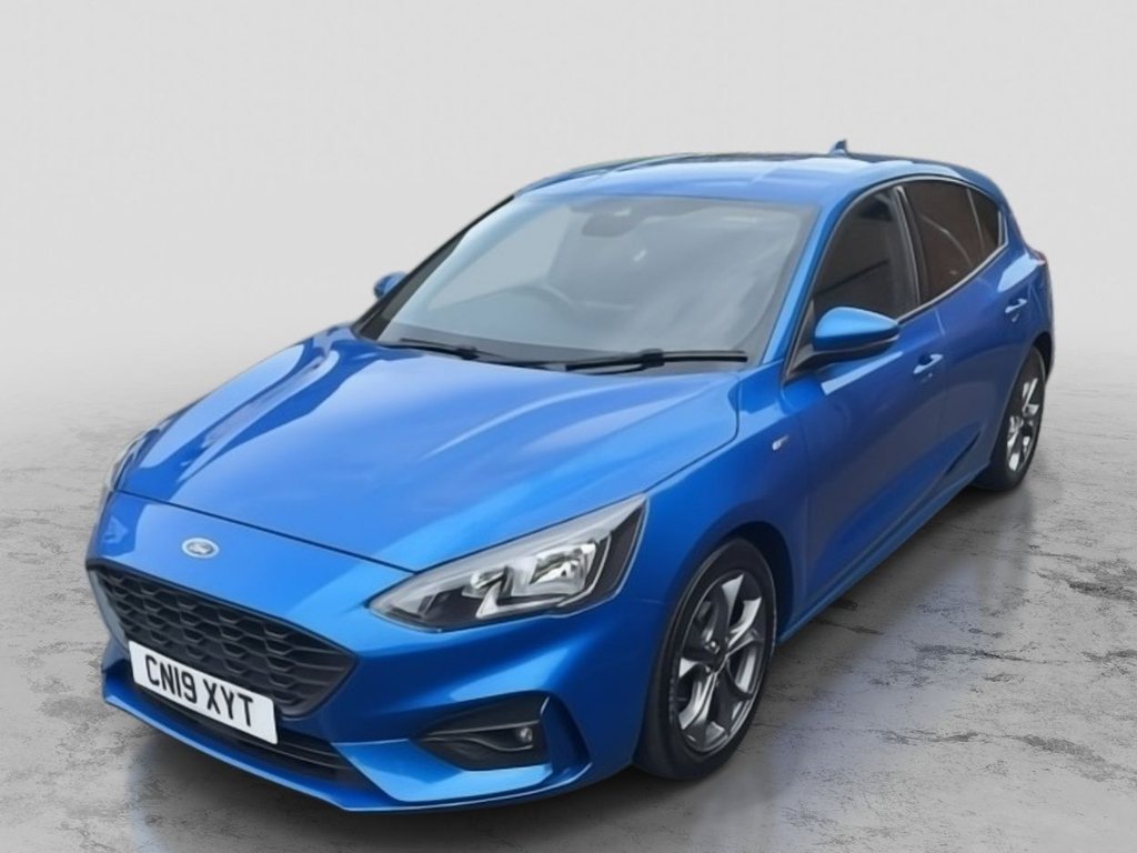 USED 2019 19 FORD FOCUS 1.0T EcoBoost ST-Line Hatchback 5dr Petrol Manual Euro 6 (s/s) (125 ps) SERVICE HISTORY + 2 KEYS