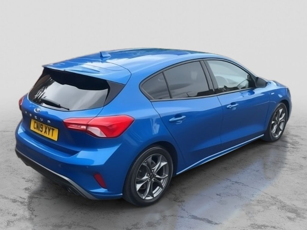 USED 2019 19 FORD FOCUS 1.0T EcoBoost ST-Line Hatchback 5dr Petrol Manual Euro 6 (s/s) (125 ps) SERVICE HISTORY + 2 KEYS