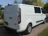 USED 2023 23 FORD TRANSIT CUSTOM 2.0 320 EcoBlue Trend Crew Van Double Cab 5dr Diesel Manual L2 H1 Euro 6 (s/s) (130 ps) TREND AIR CON 6 SEATER LWB L2 EURO6