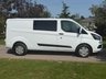 USED 2023 23 FORD TRANSIT CUSTOM 2.0 320 EcoBlue Trend Crew Van Double Cab 5dr Diesel Manual L2 H1 Euro 6 (s/s) (130 ps) TREND AIR CON 6 SEATER LWB L2 EURO6