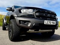 USED 2020 70 FORD RANGER 2.0 EcoBlue Raptor Auto 4WD Euro 6 (s/s) 4dr PRIVACY GLASS +H/SEATS+SATNAV