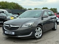 USED 2016 16 VAUXHALL INSIGNIA 1.6 CDTi ecoFLEX Design Nav Sports Tourer 5dr Diesel Manual Euro 6 (136 ps) **Low Miles - Full History** 