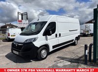 USED 2024 24 VAUXHALL MOVANO 2.2 CDTi 3500 BiTurbo Prime Panel Van 5dr Diesel Manual FWD L3 H2 Euro 6 (s/s) (140 ps) AIR CON CRUISE SAT NAV ELEC MIRRORS