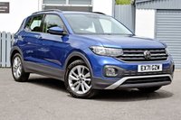 USED 2021 71 VOLKSWAGEN T-CROSS 1.0 TSI SE SUV 5dr Petrol Manual Euro 6 (s/s) (110 ps) **1 Owner, Full VW Service History**