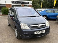 USED 2010 10 VAUXHALL MERIVA 1.4i 16v Active MPV 5dr Petrol Manual (148 g/km, 89 bhp) 