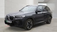 USED 2022 72 BMW IX3 80kWh M Sport SUV 5dr Electric Auto (286 ps) FULL BMW MAIN DEALER SERVICE HISTORY + PANORAMIC GLASS SUNROOF + VIRTUAL COCPIT DIGITAL DASH DISPLAY + SATELLITE NAVIGATION + REAR VIEW CAMERA + APPLE CARPLAY / ANDROID AUTO + FULLY ELECTRIC TOWBAR + BLUETOOTH PHONE CONNECTIVITY INCLUDING MEDIA STREAMING + DAB DIGITAL RADIO + KEYLESS START + CRUISE CONTROL + FRONT AND REAR PARKING SENSORS + IN CAR ENTERTAINMENT WITH TOUCH SCREEN MEDIA DISPLAY + LED DAY TIME RUNNING LIGHTS + ECO STOP START SYSTEM + DUAL ZONE CLIMATE CONTROL + AIR CONDITIONING
