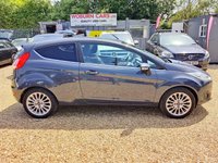 USED 2014 64 FORD FIESTA 1.0T EcoBoost Titanium Euro 5 (s/s) 3dr Â£20 TAX+FSH+DAB+CRU+P-SENSORS