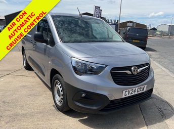 2024 VAUXHALL COMBO Cargo L2 Diesel 2300 1.5 Turbo D 130ps H1 Prime Van Auto  &pound;14995.00