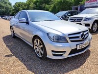 USED 2012 12 MERCEDES-BENZ C CLASS 1.8 C180 BlueEfficiency AMG Sport G-Tronic+ Euro 5 (s/s) 2dr SATNAV+SERVICE HISTORY+ULEZ