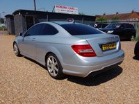 USED 2012 12 MERCEDES-BENZ C CLASS 1.8 C180 BlueEfficiency AMG Sport G-Tronic+ Euro 5 (s/s) 2dr SATNAV+SERVICE HISTORY+ULEZ