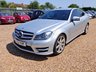 USED 2012 12 MERCEDES-BENZ C CLASS 1.8 C180 BlueEfficiency AMG Sport G-Tronic+ Euro 5 (s/s) 2dr SATNAV+SERVICE HISTORY+ULEZ