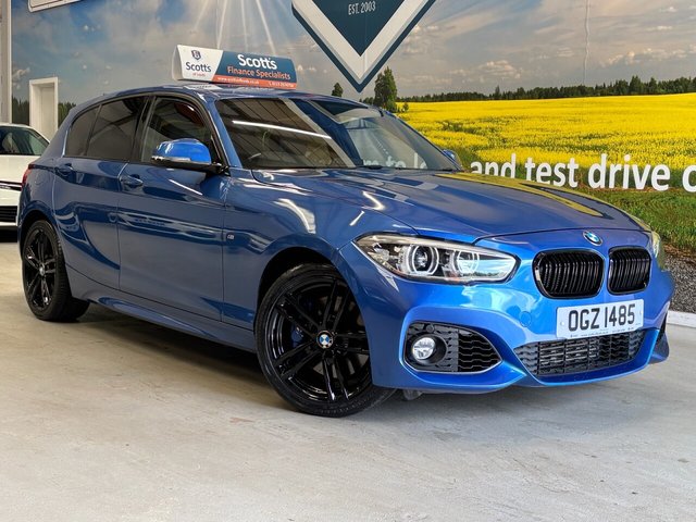 View our BMW 1 Series 1.5 118i GPF M Sport Shadow Edition Hatchback 5 Door Petrol Manual Blue Euro 6 