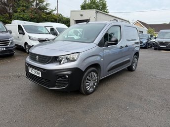 2022 PEUGEOT PARTNER 1.5 BlueHDi 1000 Professional Premium Standard Panel Van 5dr Diesel Manual SWB Euro 6 (100 bhp) 1 OWNER ONLY 35K FULL SERVICE HISTORY 6 SPEED &pound;12995.00