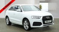 USED 2016 66 AUDI Q3 2.0 TDI S line SUV 5dr Diesel Manual Euro 6 (s/s) (Nav) (150 ps) 