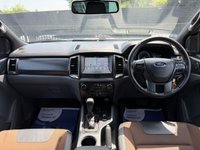 USED 2018 68 FORD RANGER 3.2 TDCi Wildtrak Pickup Double Cab 4dr Diesel Auto 4WD Euro 5 (200 ps) FRONT HEATED SEATS, 2 Keys