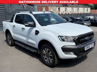 USED 2018 68 FORD RANGER 3.2 TDCi Wildtrak Pickup Double Cab 4dr Diesel Auto 4WD Euro 5 (200 ps) FRONT HEATED SEATS, 2 Keys