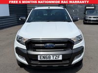 USED 2018 68 FORD RANGER 3.2 TDCi Wildtrak Pickup Double Cab 4dr Diesel Auto 4WD Euro 5 (200 ps) FRONT HEATED SEATS, 2 Keys