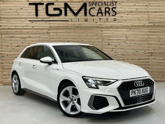 View our Audi A3 1.0 TFSI 30 S line Sportback 5dr Petrol Manual Euro 6 (s/s) (110 ps)