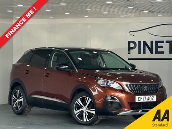 2017 PEUGEOT 3008 1.2 PureTech Allure SUV 5dr Petrol Manual Euro 6 (s/s) (130 ps)