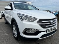 USED 2017 67 HYUNDAI SANTA FE 2.2 CRDi Blue Drive Premium SUV 5dr Diesel Manual 4WD Euro 6 (s/s) (200 ps) SERVICE HISTORY* 7 STAMPS* FULL LEATHER* SAT NAV* REVERSING CAMERA* FRONT AND REAR PARKING SENSORS* AUTO START/ STOP* AUTO HOLD* CRUISE CONTROL* HEATED SEATS FRONT AND REAR* DAB RADIO* ELECTRIC HANDBRAKE*