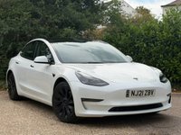 USED 2021 51 TESLA Model 3 (Dual Motor) Long Range Saloon 4dr Electric Auto 4WDE (346 ps) 