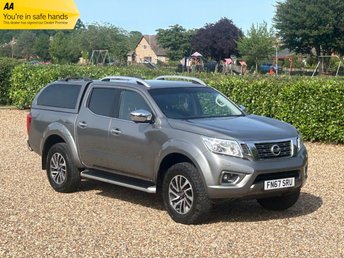 2017 NISSAN NAVARA 2.3 dCi Tekna Pickup Double Cab 4dr Diesel Manual 4WD Euro 6 (s/s) (190 ps) £10999.00