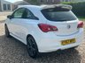 USED 2017 67 VAUXHALL CORSA 1.4i Turbo White Edition Hatchback 3dr Petrol Manual Euro 6 (s/s) (150 ps) 59877 miles
