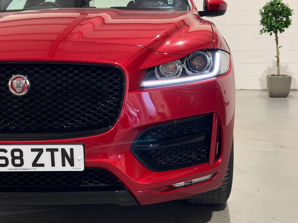 USED 2018 68 JAGUAR F-PACE 2.0 D180 R-Sport SUV 5dr Diesel Auto AWD Euro 6 (s/s) (180 ps) 