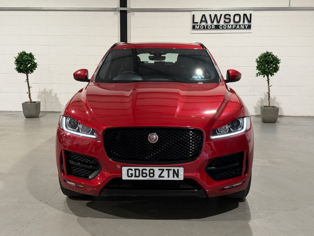 USED 2018 68 JAGUAR F-PACE 2.0 D180 R-Sport SUV 5dr Diesel Auto AWD Euro 6 (s/s) (180 ps) 