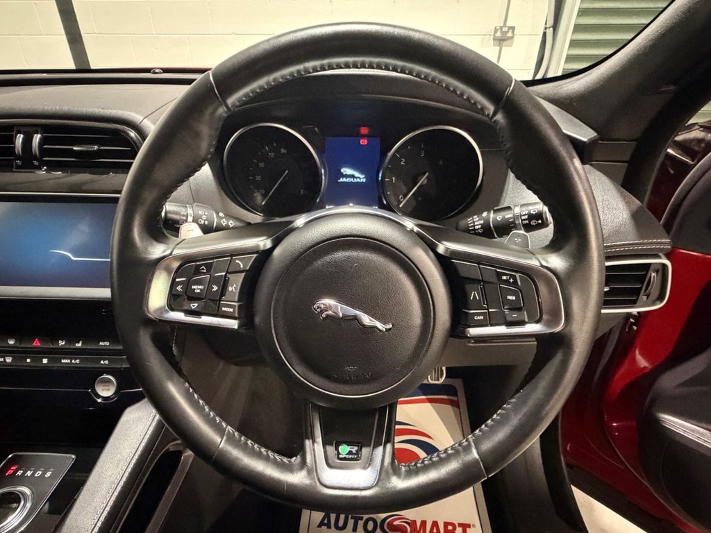 USED 2018 68 JAGUAR F-PACE 2.0 D180 R-Sport SUV 5dr Diesel Auto AWD Euro 6 (s/s) (180 ps) 