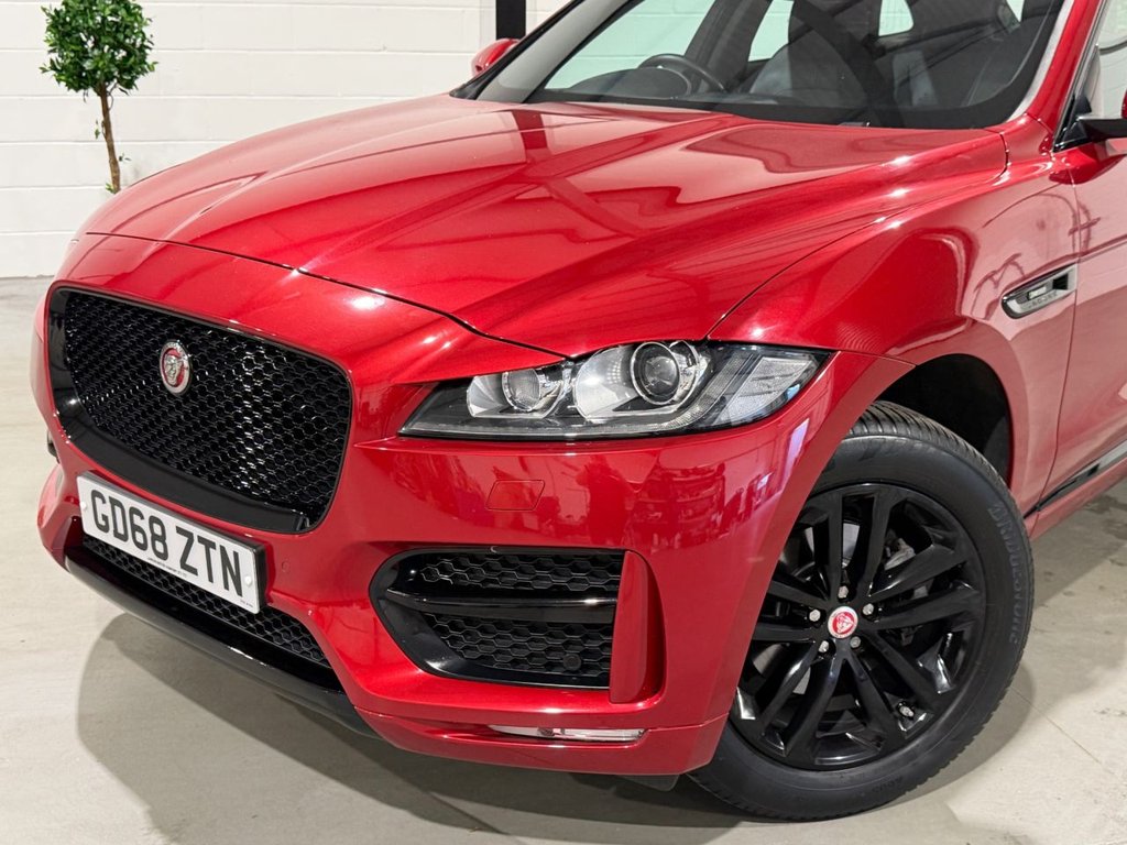 USED 2018 68 JAGUAR F-PACE 2.0 D180 R-Sport SUV 5dr Diesel Auto AWD Euro 6 (s/s) (180 ps) 
