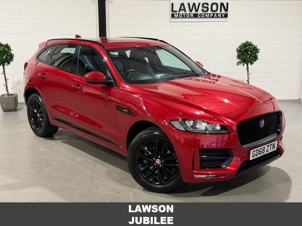 USED 2018 68 JAGUAR F-PACE 2.0 D180 R-Sport SUV 5dr Diesel Auto AWD Euro 6 (s/s) (180 ps) 