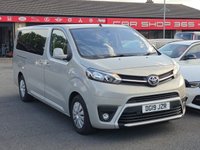 USED 2019 19 TOYOTA PROACE VERSO 2.0D Shuttle Long MPV 5dr Diesel Manual LWB Euro 6 (s/s) (9 Seat) (150 ps) 