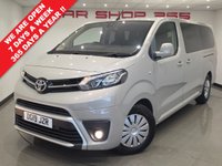 USED 2019 19 TOYOTA PROACE VERSO 2.0D Shuttle Long MPV 5dr Diesel Manual LWB Euro 6 (s/s) (9 Seat) (150 ps) 