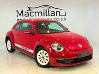 USED 2013 63 VOLKSWAGEN BEETLE 1.6 TDI BlueMotion Tech Hatchback 3dr Diesel Manual Euro 5 (s/s) (105 ps) Â£35 TAX, white Dune Pack