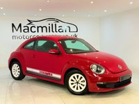 USED 2013 63 VOLKSWAGEN BEETLE 1.6 TDI BlueMotion Tech Hatchback 3dr Diesel Manual Euro 5 (s/s) (105 ps) Â£35 TAX, white Dune Pack