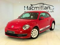 USED 2013 63 VOLKSWAGEN BEETLE 1.6 TDI BlueMotion Tech Hatchback 3dr Diesel Manual Euro 5 (s/s) (105 ps) Â£35 TAX, white Dune Pack