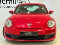 USED 2013 63 VOLKSWAGEN BEETLE 1.6 TDI BlueMotion Tech Hatchback 3dr Diesel Manual Euro 5 (s/s) (105 ps) Â£35 TAX, white Dune Pack