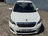 USED 2015 15 PEUGEOT 108 1.2 VTi PureTech Allure Hatchback 5dr Petrol Manual Euro 5 (82 ps) 