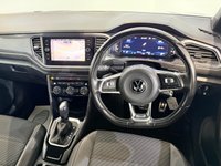 USED 2021 21 VOLKSWAGEN T-ROC 1.5 TSI GPF EVO R-Line SUV 5dr Petrol DSG Euro 6 (s/s) (150 ps) SATNAV heated seats, black alloys