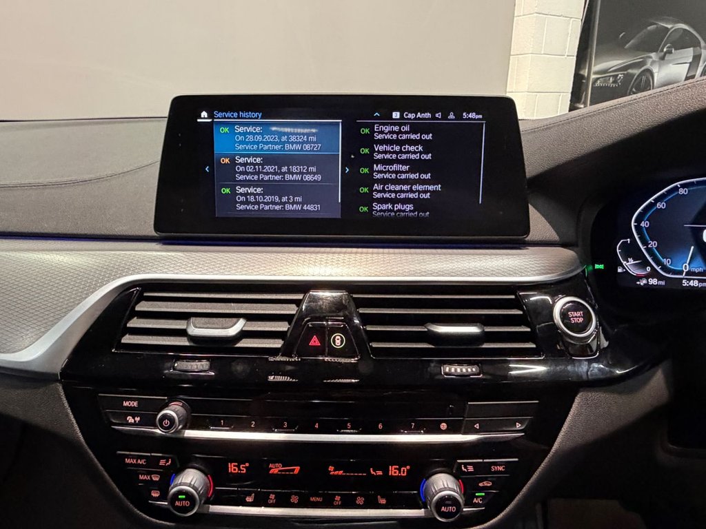 USED 2019 69 BMW 5 SERIES 2.0 530e 9.2kWh M Sport Saloon 4dr Petrol Plug-in Hybrid Auto Euro 6 (s/s) (252 ps) 