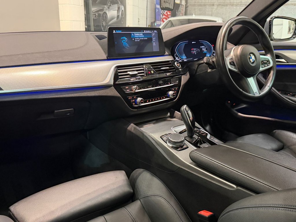 USED 2019 69 BMW 5 SERIES 2.0 530e 9.2kWh M Sport Saloon 4dr Petrol Plug-in Hybrid Auto Euro 6 (s/s) (252 ps) 