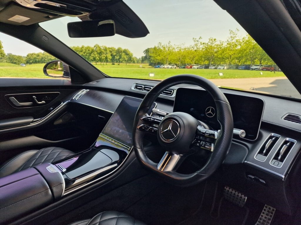 USED 2022 22 MERCEDES-BENZ S CLASS 3.0 S580eL 22kWh AMG Line (Premium) Saloon 4dr Petrol Plug-in Hybrid G-Tronic+ Euro 6 (s/s) (510 ps) FINANCE AVAILABLE