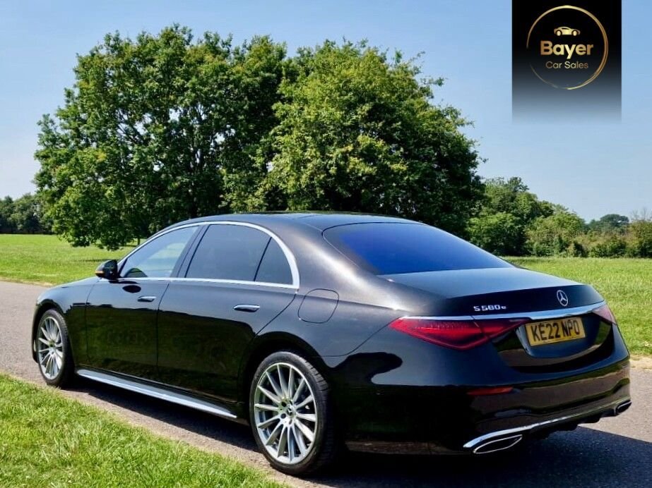 USED 2022 22 MERCEDES-BENZ S CLASS 3.0 S580eL 22kWh AMG Line (Premium) Saloon 4dr Petrol Plug-in Hybrid G-Tronic+ Euro 6 (s/s) (510 ps) FINANCE AVAILABLE