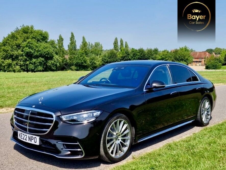 USED 2022 22 MERCEDES-BENZ S CLASS 3.0 S580eL 22kWh AMG Line (Premium) Saloon 4dr Petrol Plug-in Hybrid G-Tronic+ Euro 6 (s/s) (510 ps) FINANCE AVAILABLE