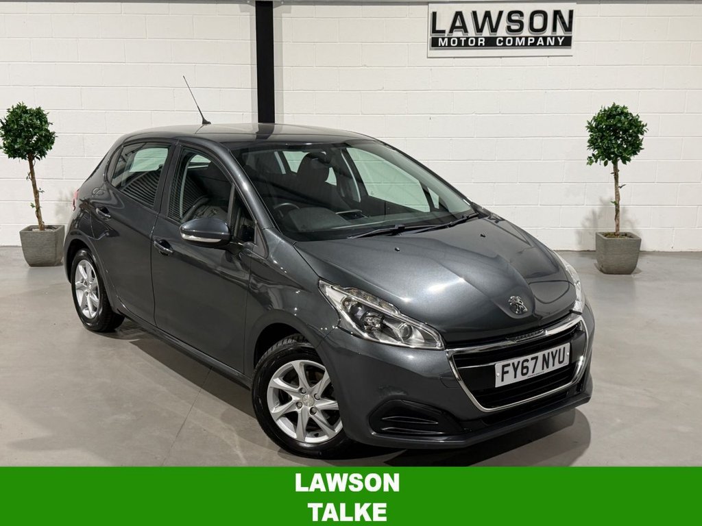 USED 2017 67 PEUGEOT 208 1.2 PureTech Active Hatchback 5dr Petrol Manual Euro 6 (82 ps) 