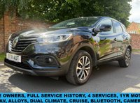 USED 2021 71 RENAULT KADJAR 1.3 TCe Iconic SUV 5dr Petrol Manual Euro 6 (s/s) (140 ps) 2 OWNERS, FULL SERVICE HISTORY, 4 SERVICES, 1YR MOT, NAV,  ALLOYS, DUAL CLIMATE, BLUETOOTH, CRUISE, FRONT AND REAR PARKING SENSORS, , DAB RADIO CD, E/WINDOWS, R/LOCKING, FREE WARRANTY, FINANCE AVAILABLE, HPI CLEAR, PART EXCHANGE WELCOME,