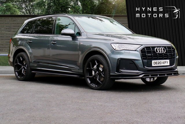 View our Audi Q7 3.0 TDI V6 50 S line SUV 5dr Diesel Tiptronic quattro Euro 6 (s/s) (286 ps)