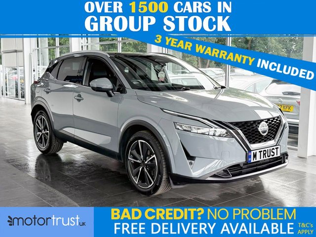 View our Nissan Qashqai 1.3 DIG-T MHEV Tekna SUV 5dr Petrol Hybrid Manual Euro 6 (s/s) (140 ps) 2 FORMER OWNERS! 
