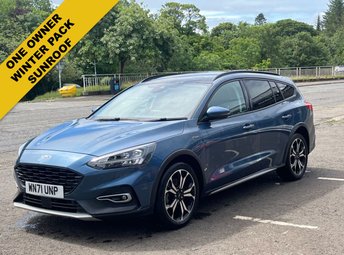 2021 FORD FOCUS 1.0T EcoBoost Active X Estate 5dr Petrol Auto Euro 6 (s/s) (125 ps) ***1OWNER+WINTERPACK+SUNROOF+NAV+FSH*** &pound;15740.00